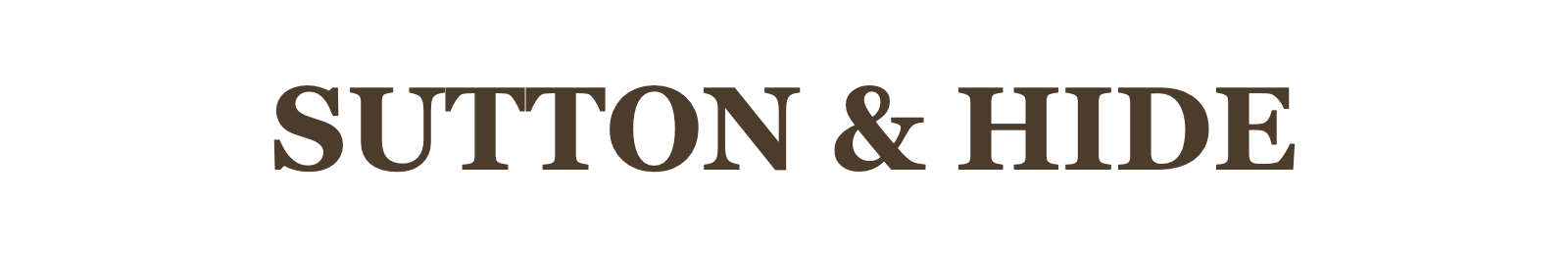 Sutton Hide logo
